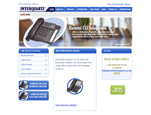 Tablet Screenshot of interquartz.co.uk